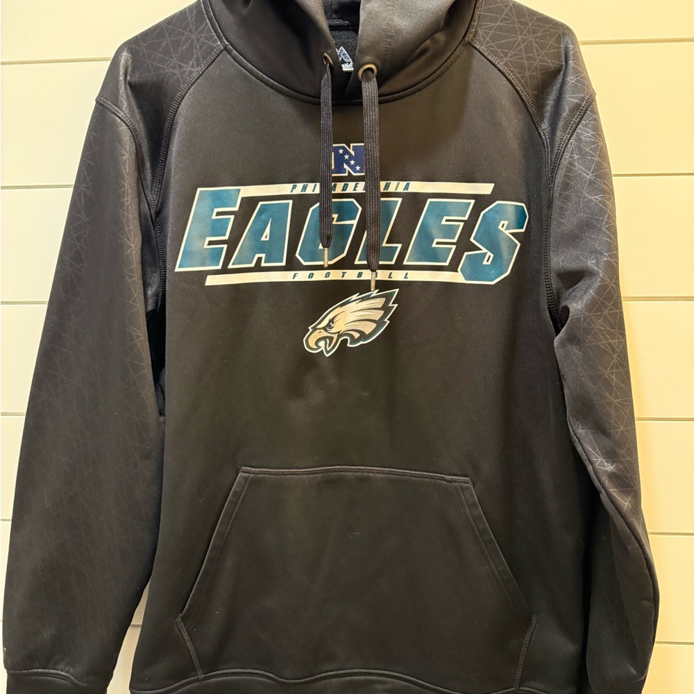 Black Philadelphia Eagles Football Hoodie